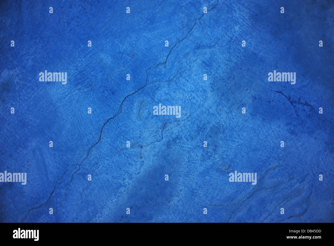 Danni al pavimento Foto Stock