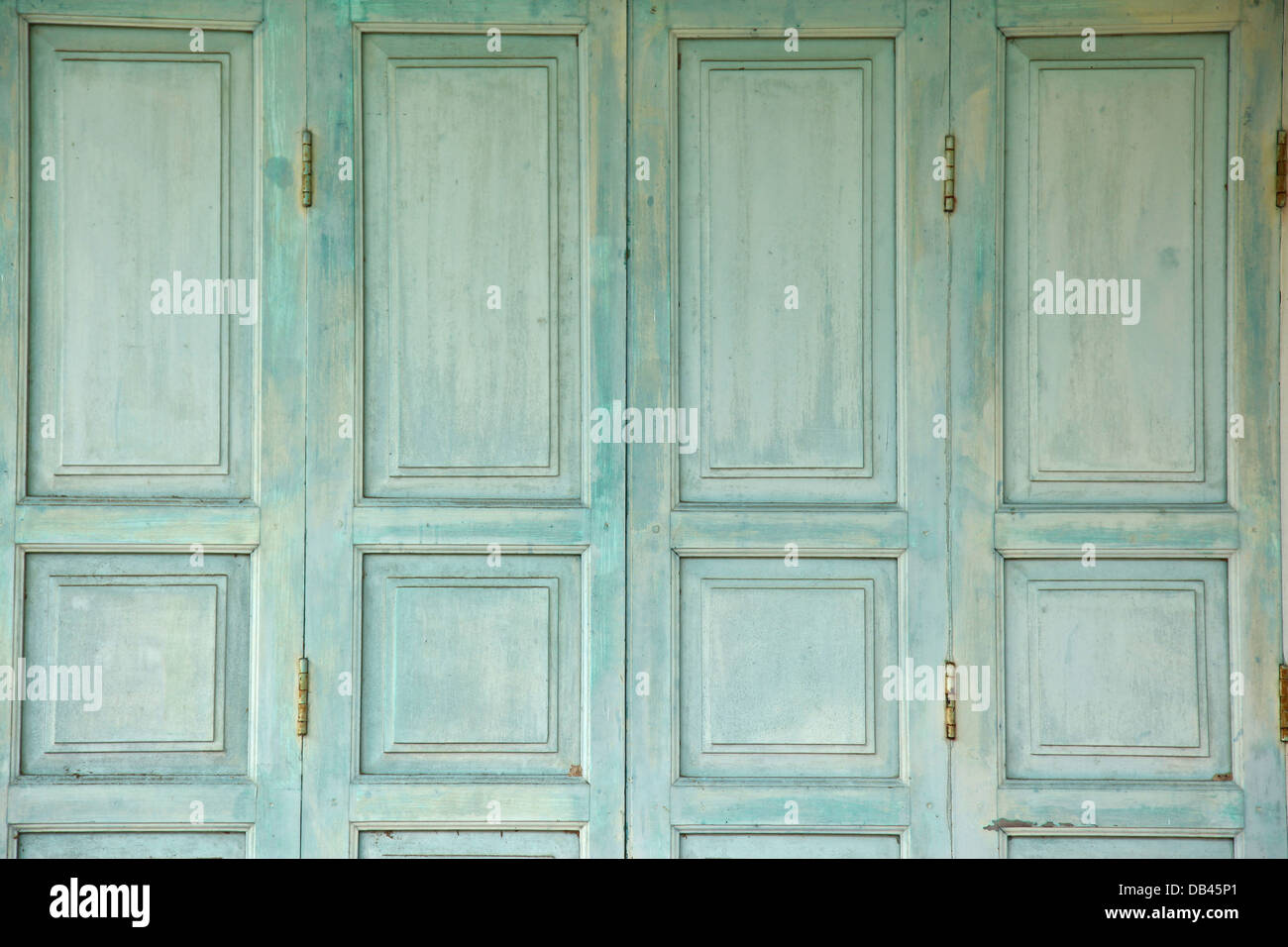 Vecchia porta di legno Foto Stock