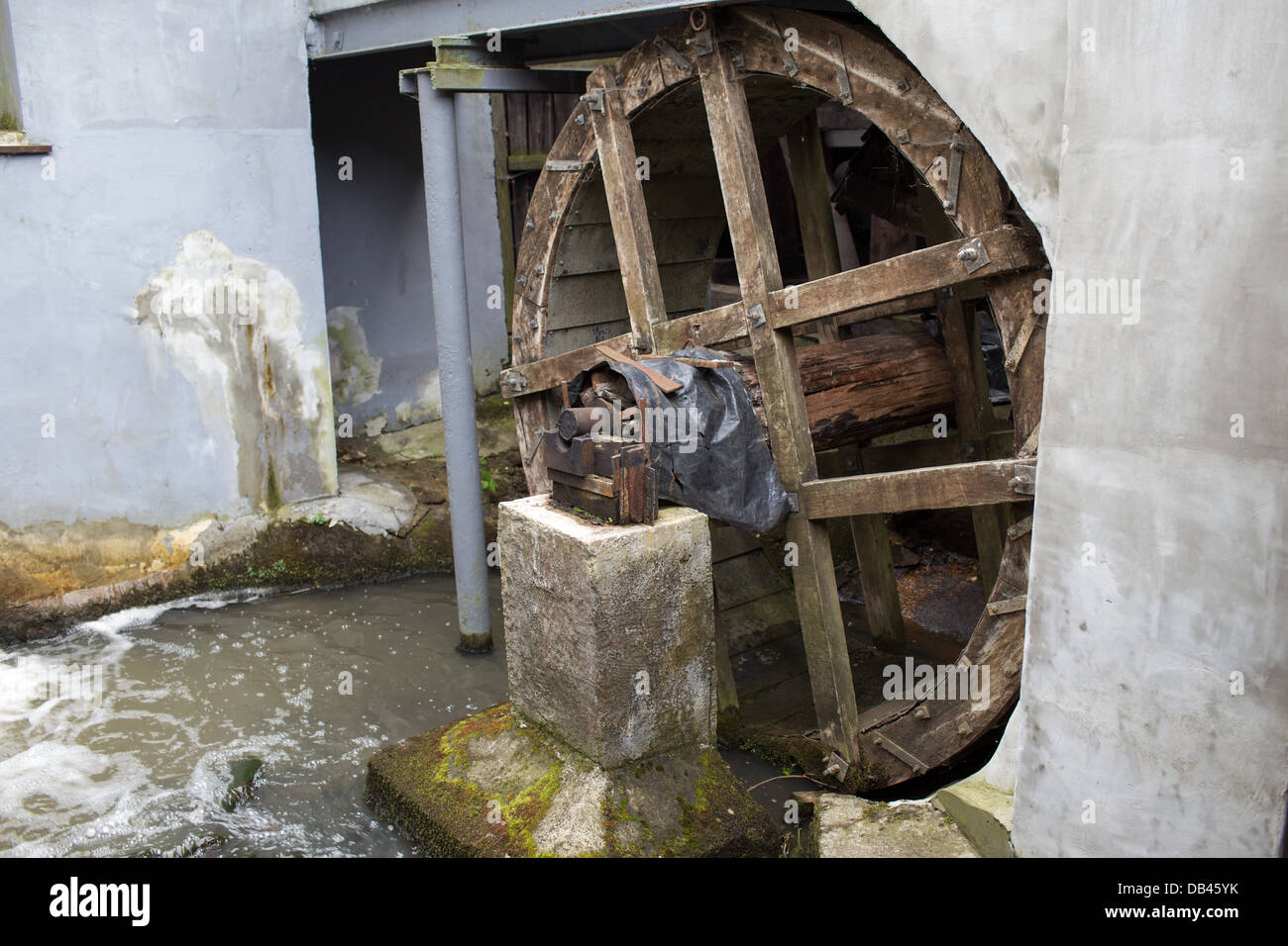 Xvi secolo Forge acqua in Gdansk Oliwa. Architettura e dettaglio. Foto Stock