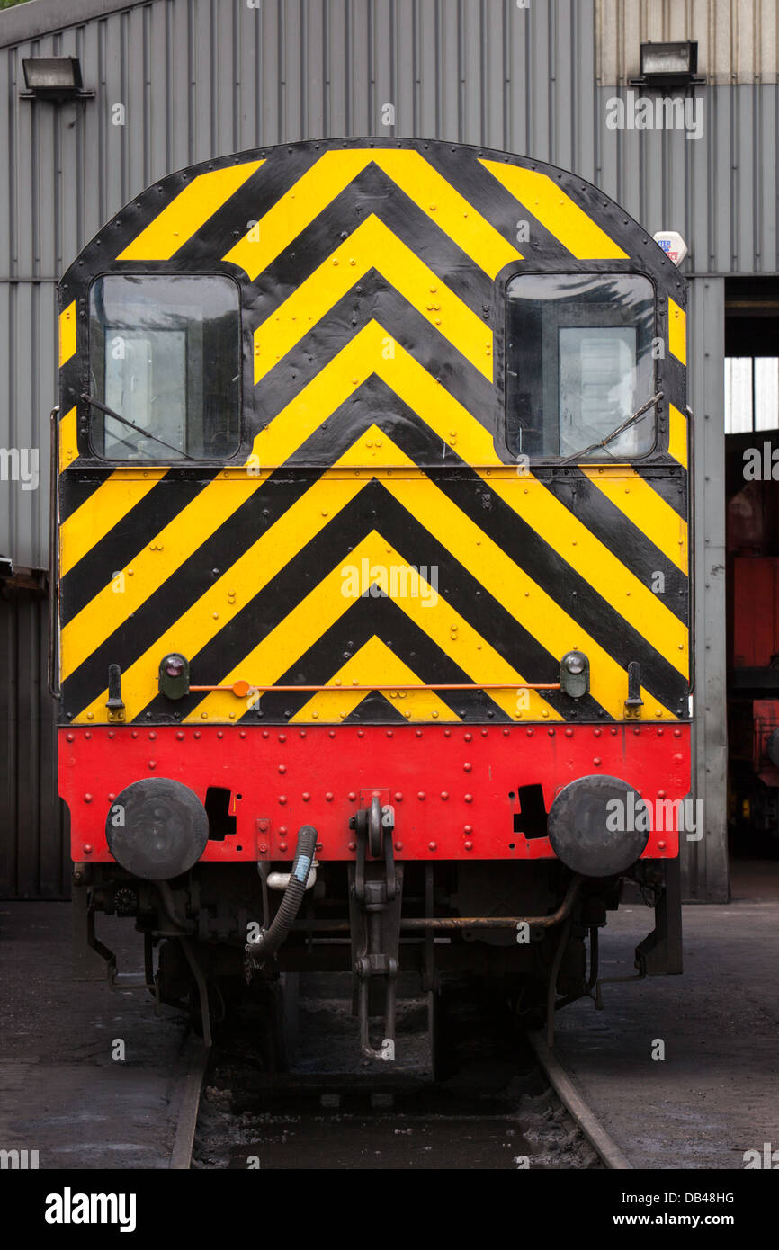 0-6-0 derivatore locomotiva diesel a Bridgenorth in Severn Valley Railway, Shropshire, Inghilterra, Regno Unito Foto Stock