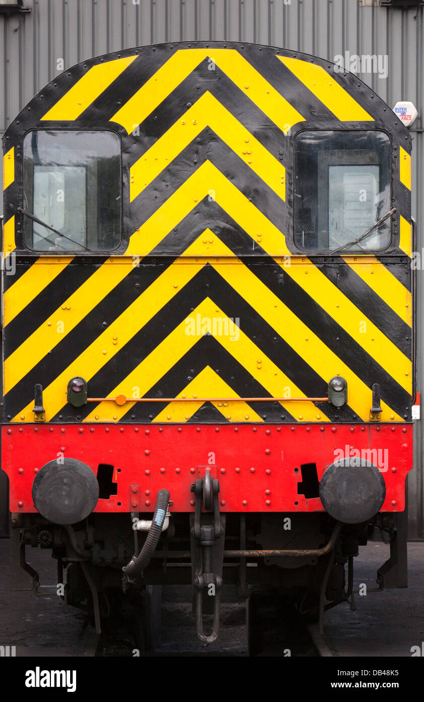 0-6-0 derivatore locomotiva diesel a Bridgenorth in Severn Valley Railway, Shropshire, Inghilterra, Regno Unito Foto Stock