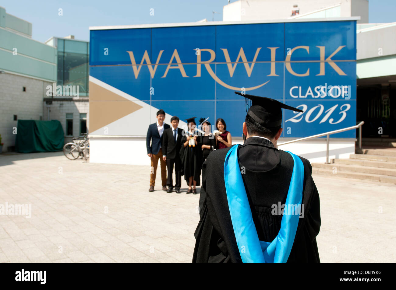 Università di Warwick il giorno di graduazione, REGNO UNITO Foto Stock