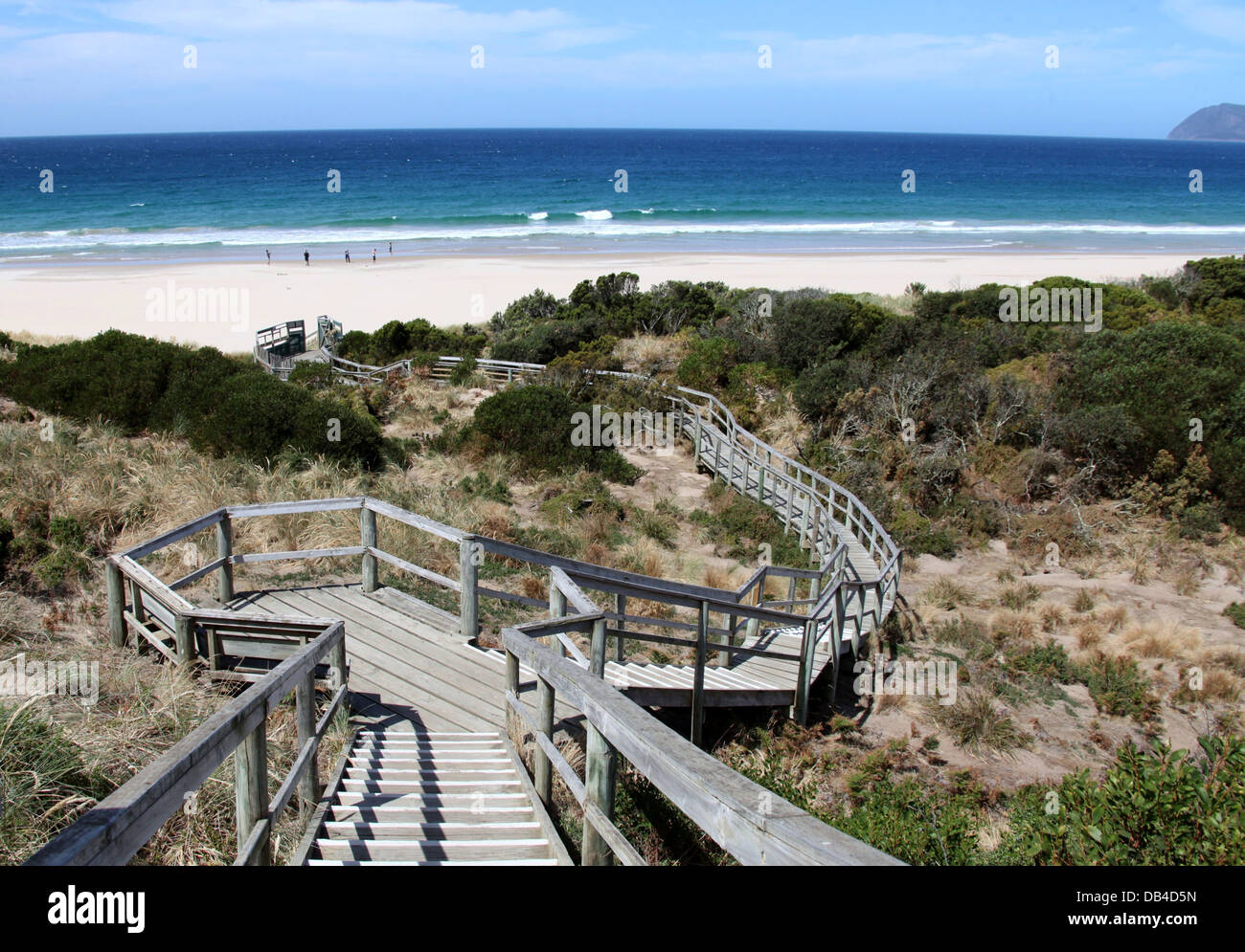 Isola di Bruny collo Game Reserve in Tasmania Foto Stock