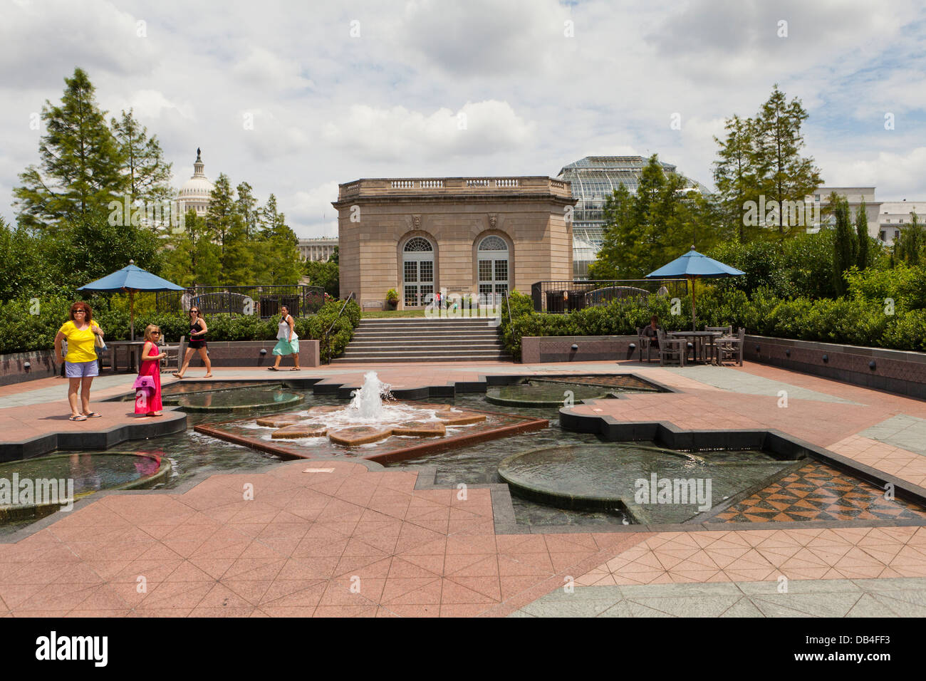 Noi Giardino Botanico Conservatorio - Washington DC, Stati Uniti d'America Foto Stock