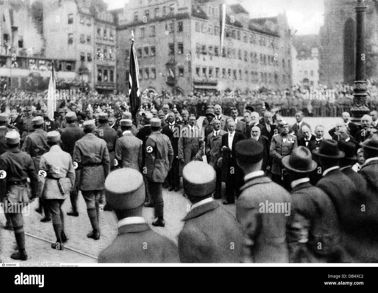 Geografia / viaggio, Germania, politica, giornata tedesca a Norimberga 1./2.9.1923, diritti aggiuntivi-clearences-non disponibile Foto Stock