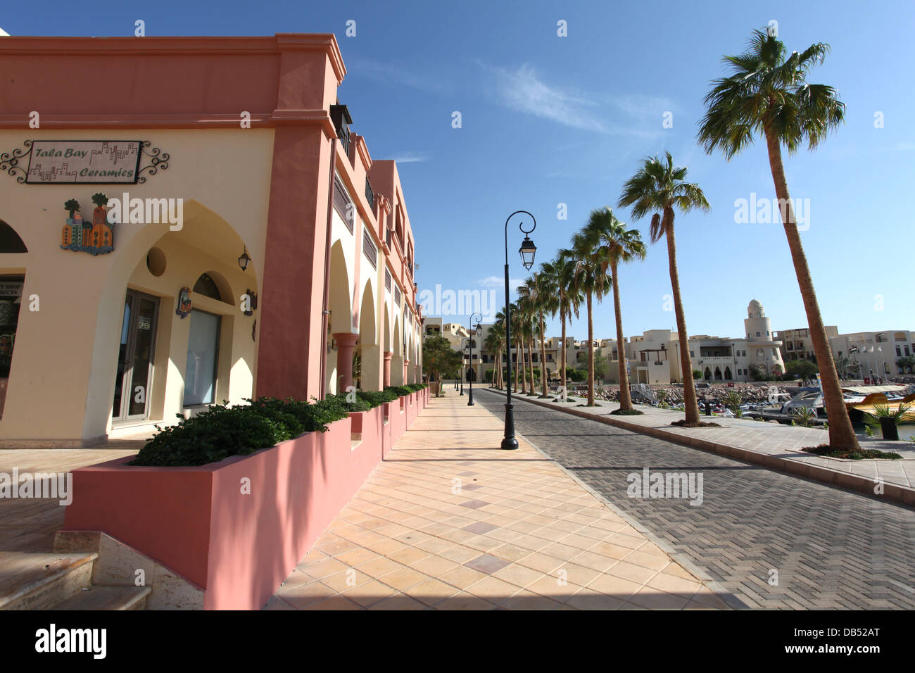 Giordania, Aqaba, Tala Bay Luxury Beach Resort Foto Stock