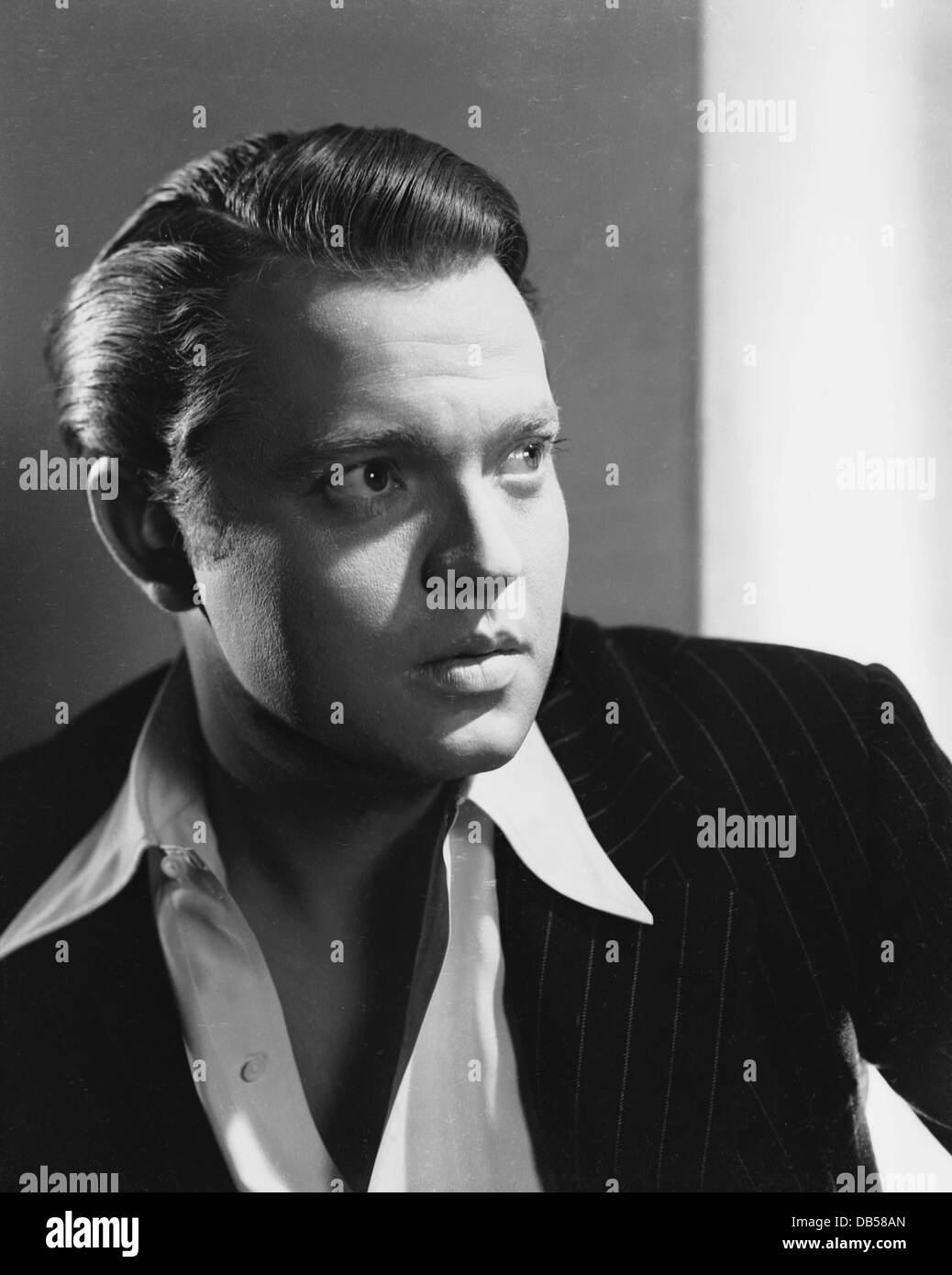 Cittadino KANE RKO Radio Pictures, Inc., 1941. Diretto da Orson Welles. Con Orson Welles Foto Stock