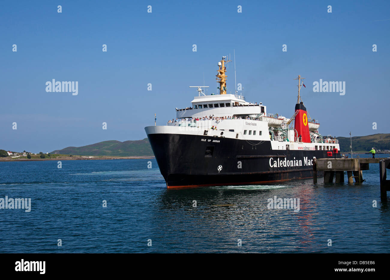 Caledonian Macbrayne traghetti, Campbeltown, Scotland, Regno Unito Foto Stock
