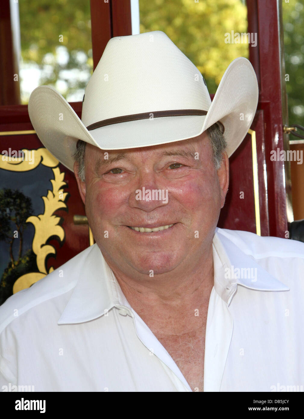 William Shatner la ventunesima edizione del 'Priceline Hollywood carità Horse Show' sponsorizzata da Wells Fargo presso il Los Angeles Centro Equestre di Burbank, California - 30.04.11 Foto Stock