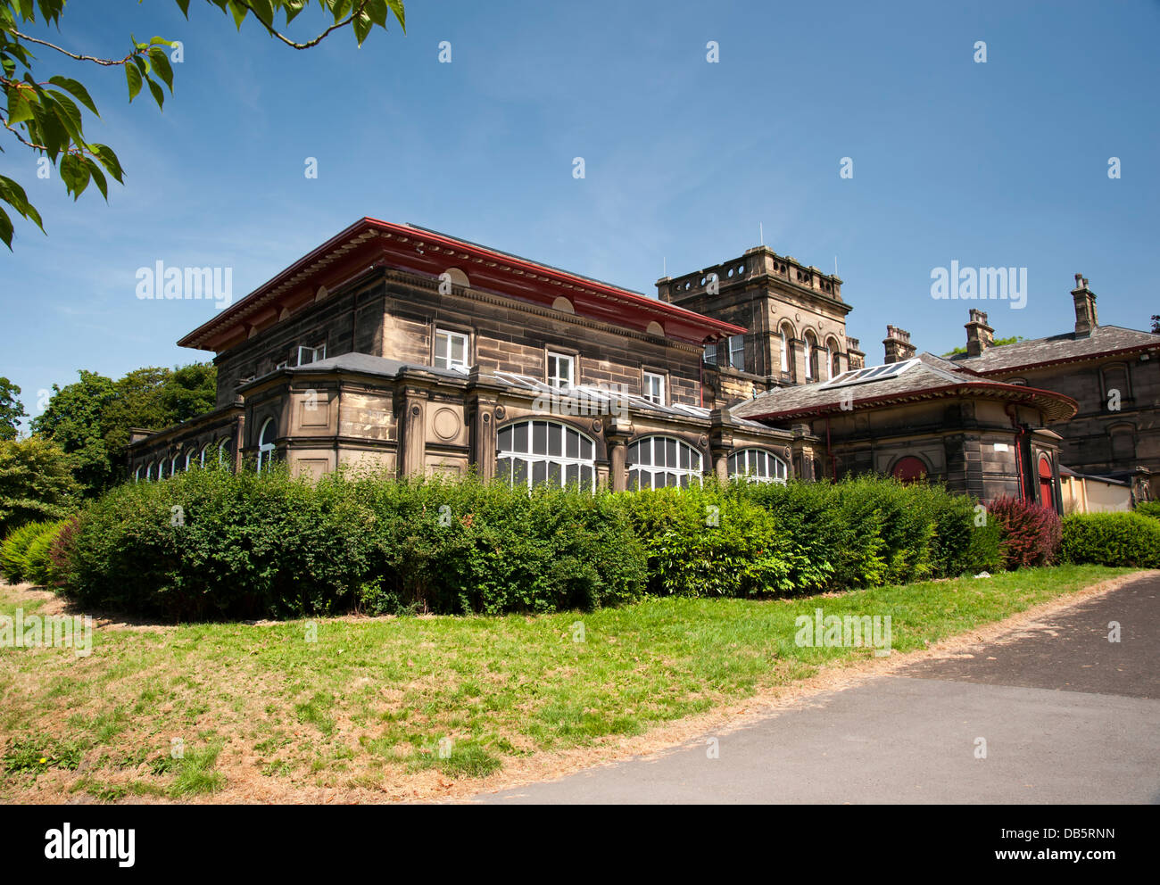 Banksfield museo che ospita il museo del reggimento del duca di wellingtons reggimento Foto Stock