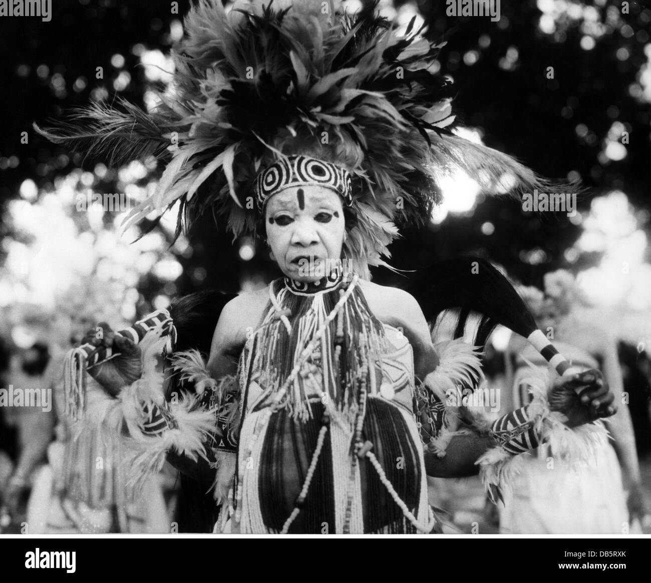 Geografia / viaggio, Uganda, persone, medico delle streghe, circa 1960, diritti aggiuntivi-clearences-non disponibile Foto Stock