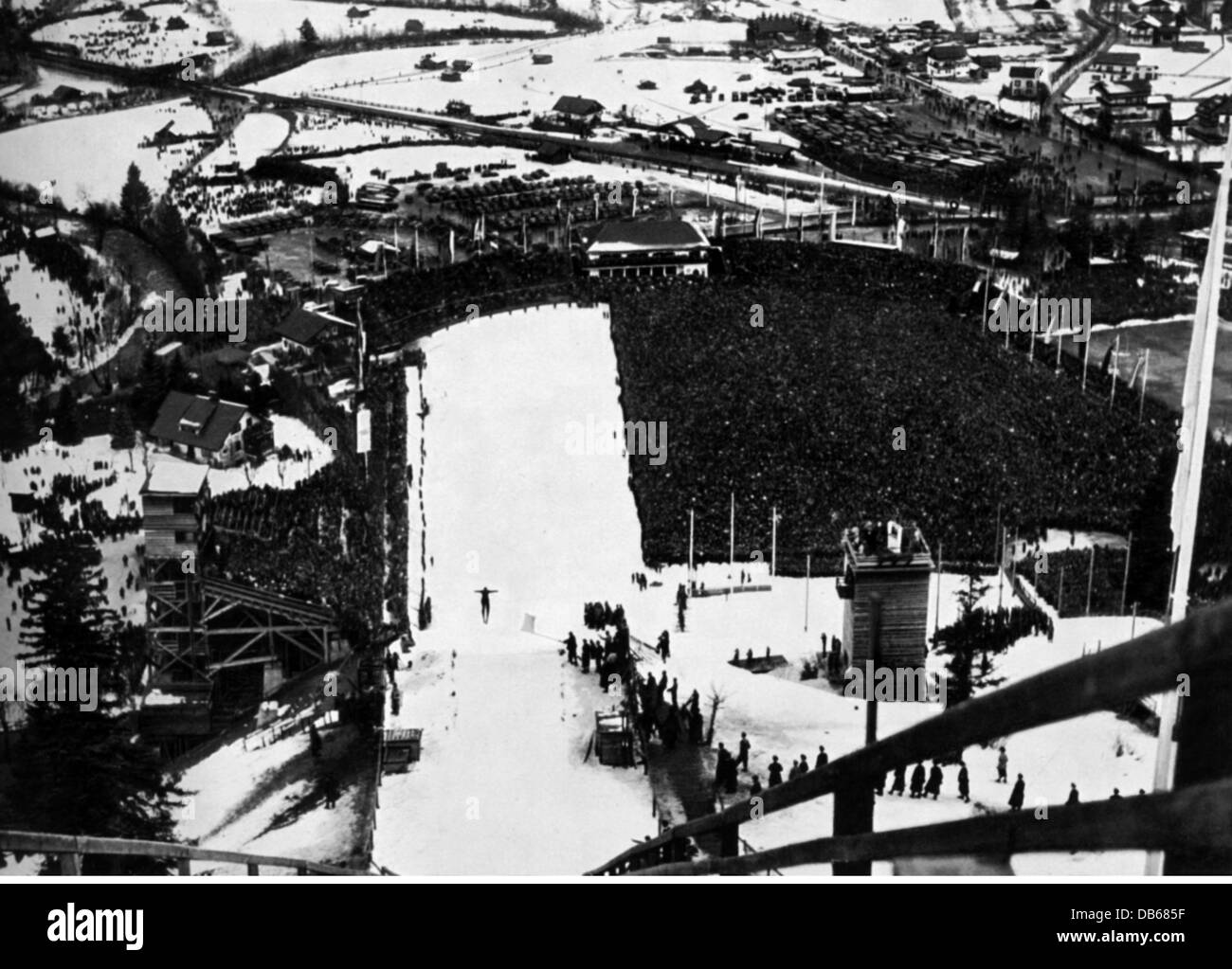 Sport, Giochi Olimpici, Garmisch-Partenkirchen 6.2.- 16.2.1936, diritti-aggiuntivi-non-disponibili Foto Stock