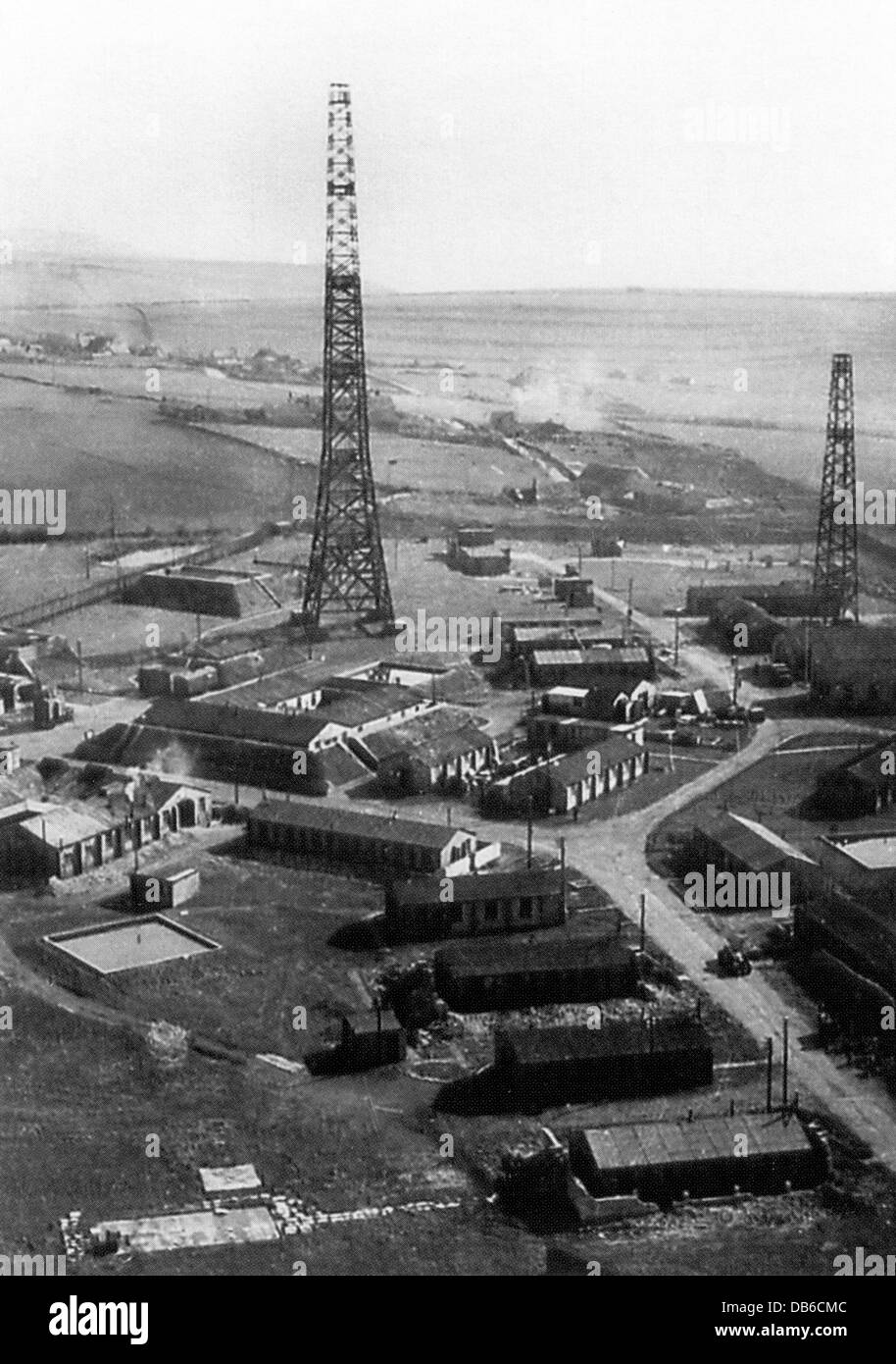 Sito RADAR vicino Renscombe Farm, Worth Matravers Dorset, Inghilterra circa 1941 Foto Stock