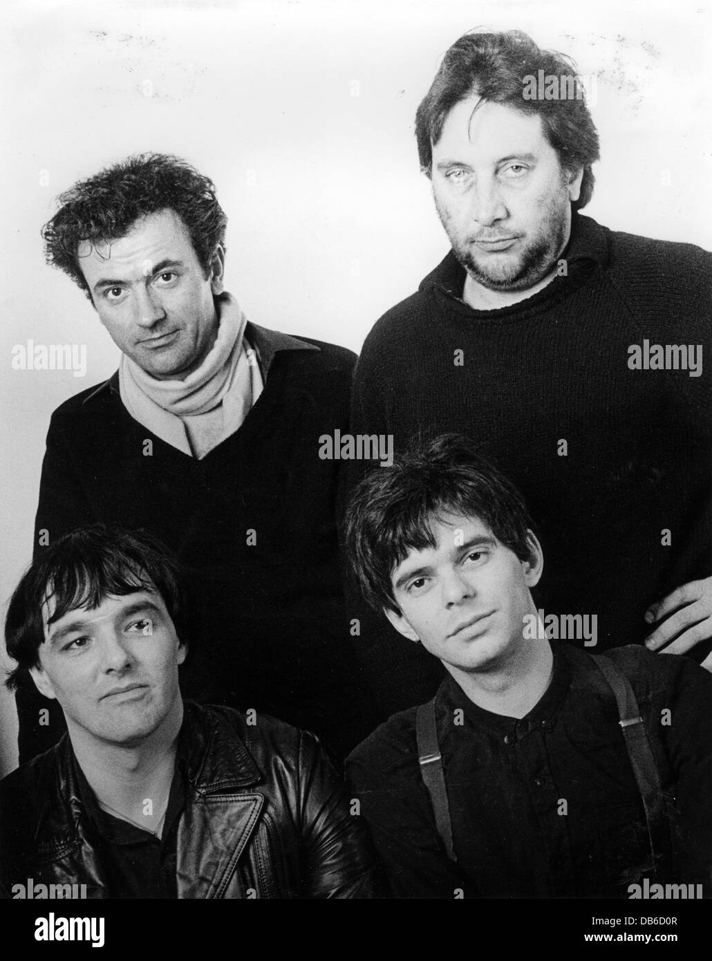 Gli STRANGLERS UK gruppo punk circa 1979 Foto Stock