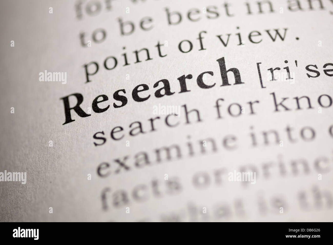 Fake Dizionario, definizione del dizionario della parola di ricerca. Foto Stock