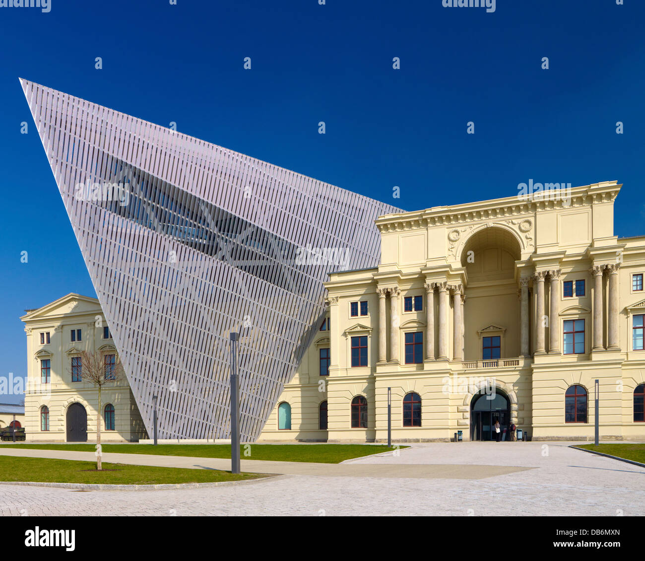 Museo della Storia Militare a Dresda in Sassonia, Germania Foto Stock