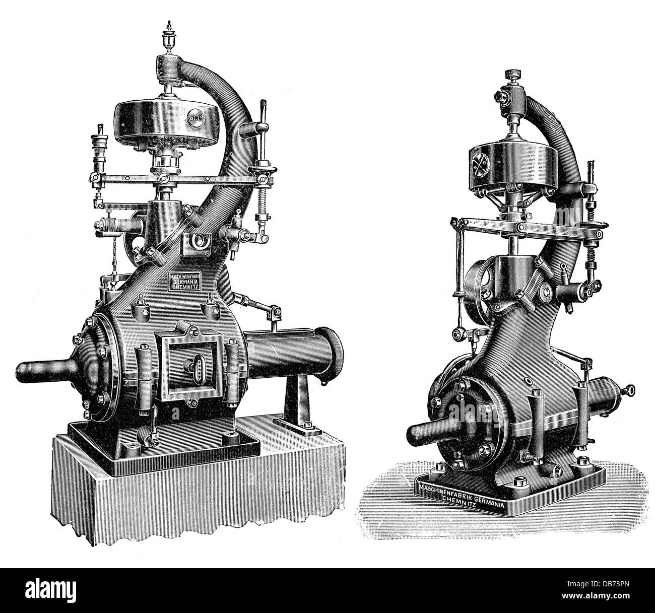 Energia, acqua, turbine, regolatore di turbina, sistema Thomann, costruito da fabbrica di macchine Germania, Chemnitz, incisione del legno, fine del XIX secolo, XIX secolo, generatore, generatori, energia elettrica, generazione di corrente, generazione di elettricità, produzione di energia, generazione di energia, turbine, acqua, idroenergia, idroelettrica, idroelettrica, storica, storica, ingegneria, tecnologia, tecnologie, regolatore, regolatori, Diritti-aggiuntivi-clearences-non-disponibili Foto Stock