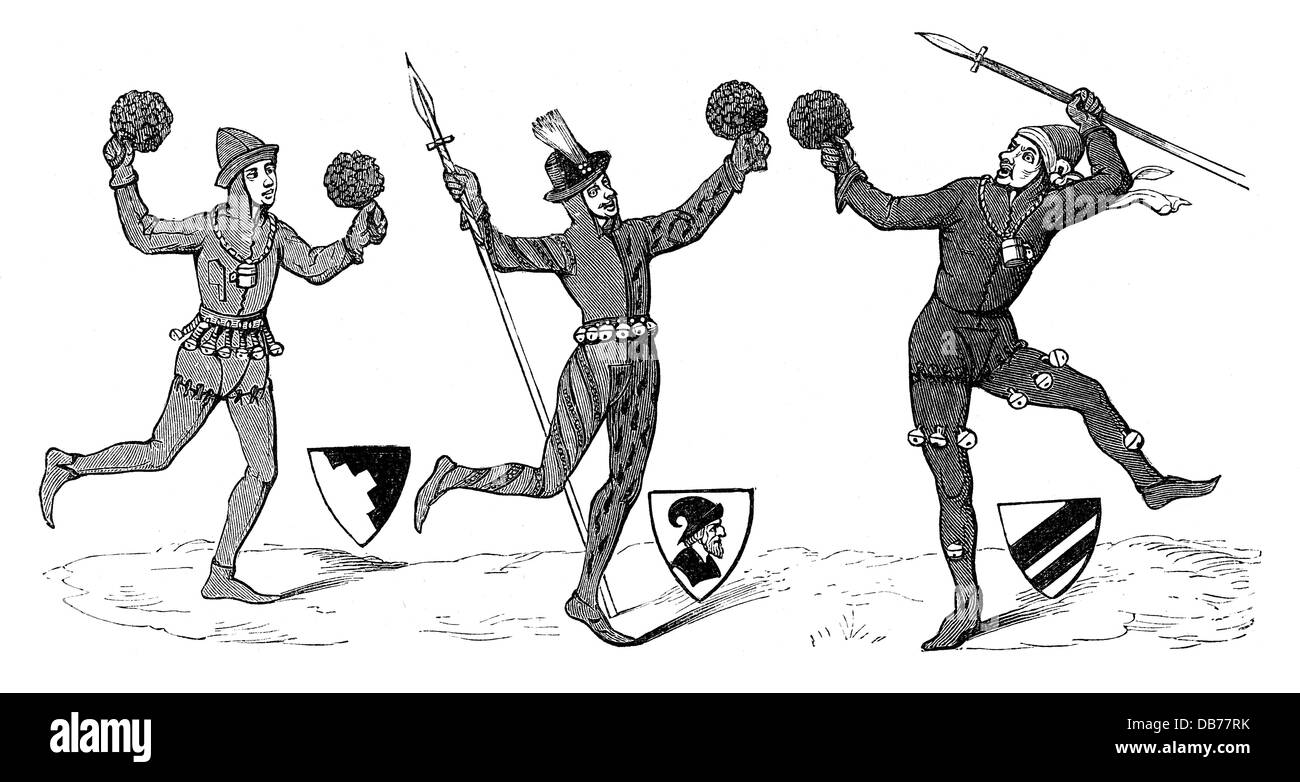 Festa, carnevale, partecipanti del Schembartlauf, a lunghezza intera, Norimberga, XVI secolo, incisione in legno, Museo Nazionale Germanico, Norimberga, XVI secolo, Schembartlauf, Schönbartlauf, folklore, usanza, corsa, danza, danze, ballerini, costume, costumi, costumi storici, costume, costumi, maschera, maschere, lancia, cappotto, cappotto, cappotto, cappotto, cappotto, cappellino, cappotto, cappellino, cappellino, cappellino, cappellino, cappellino, cappellino, cappellino, cappellino, cappellino, cappellino, cappellino, cappellino, cappellino, cappellino, cappellino Schönbartlauf, Schonbartlauf, storico, storico, uomini, uomo, maschio, persone, diritti aggiuntivi-clearences-non disponibile Foto Stock
