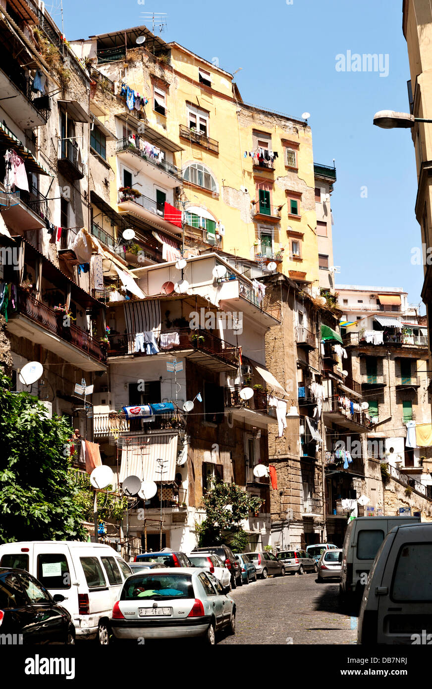 Scena della via Foto Stock