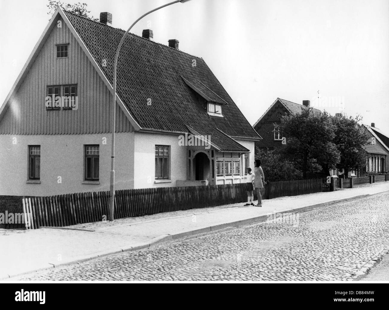Architettura, case, casa singola, Germania del Nord, 1971, diritti aggiuntivi-clearences-non disponibile Foto Stock