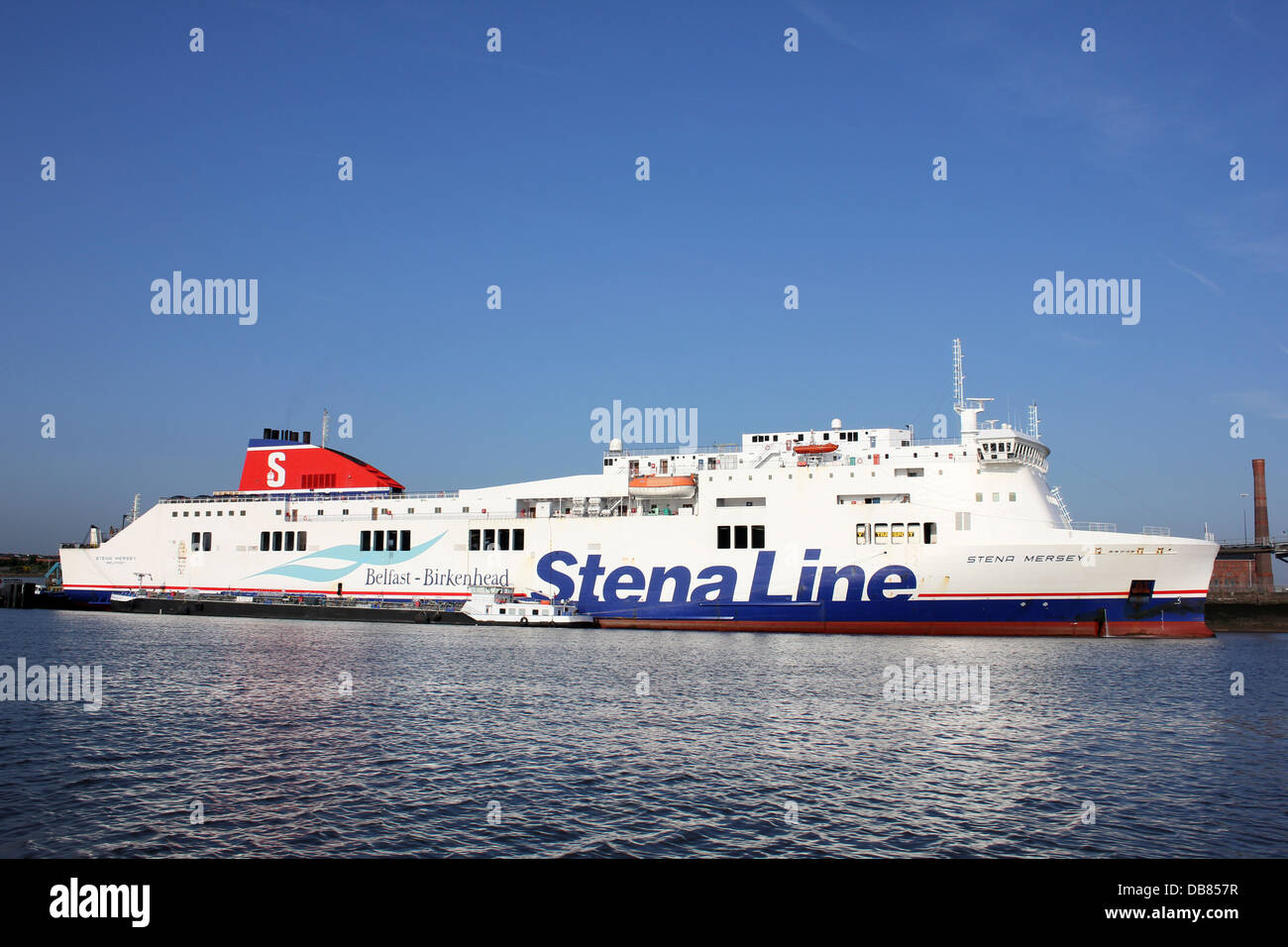 Stena Line Belfast a Birkenhead traghetto Foto Stock