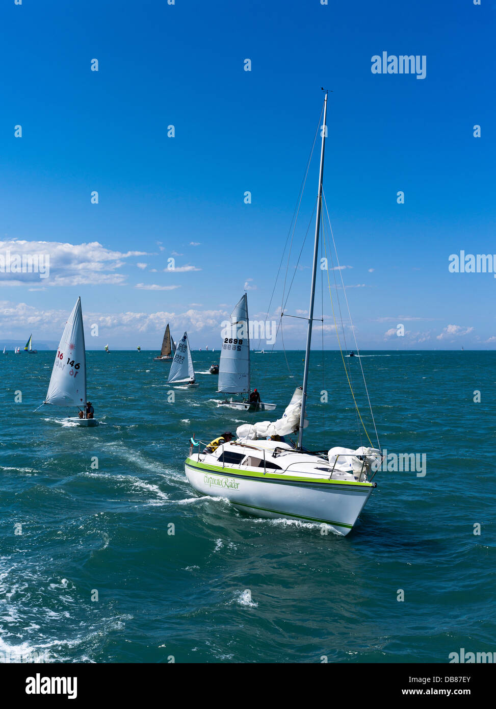 Dh Napier, Nuova Zelanda barche Nuovo Zealander yacht e barche a vela in barca a vela Foto Stock