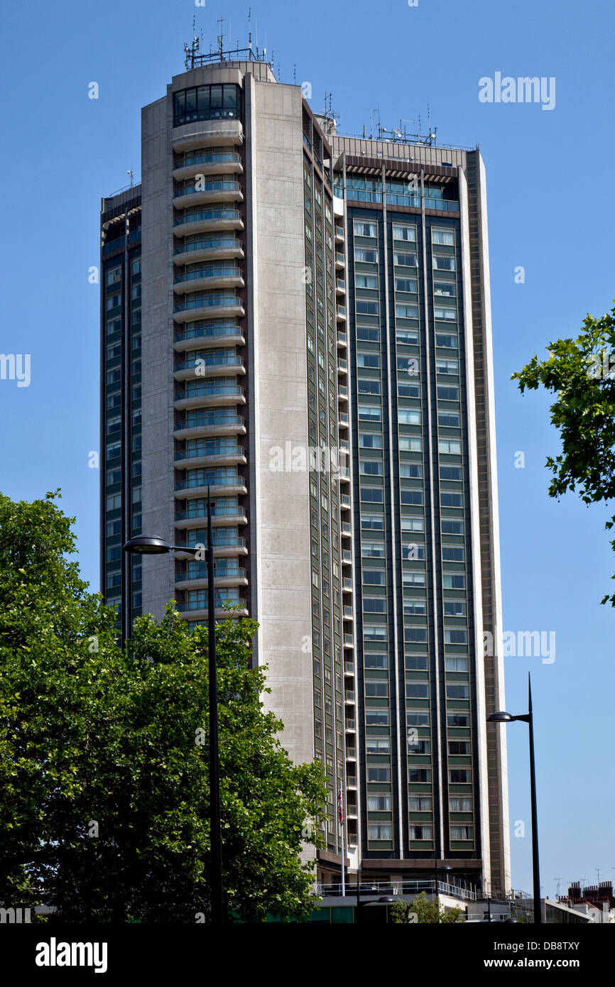 L'Hilton Hotel di Park Lane, Londra, Inghilterra Foto Stock