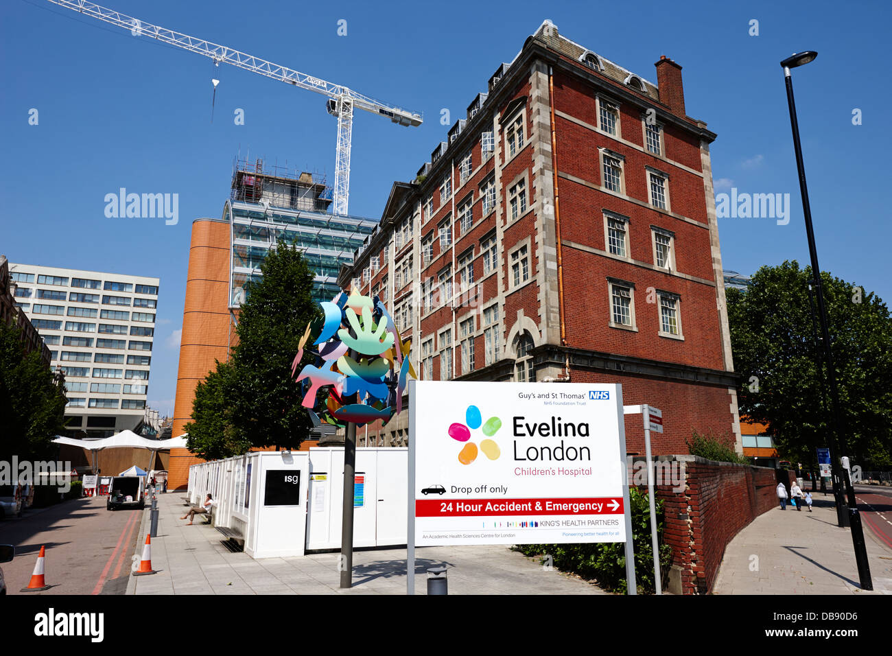 Evelina childrens hospital nhs Londra Inghilterra REGNO UNITO Foto Stock