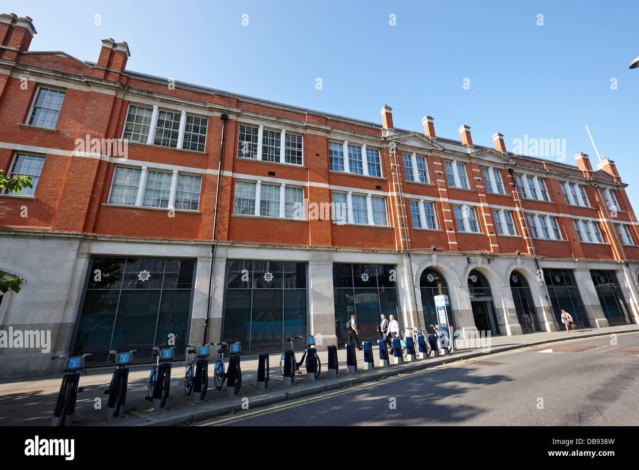 Londra Vigili del Fuoco la sede centrale europea di Southwark Street England Regno Unito Foto Stock