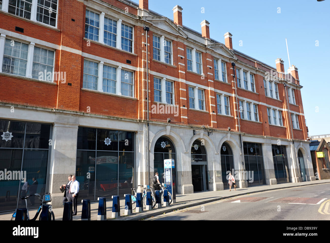 Londra Vigili del Fuoco la sede centrale europea di Southwark Street England Regno Unito Foto Stock