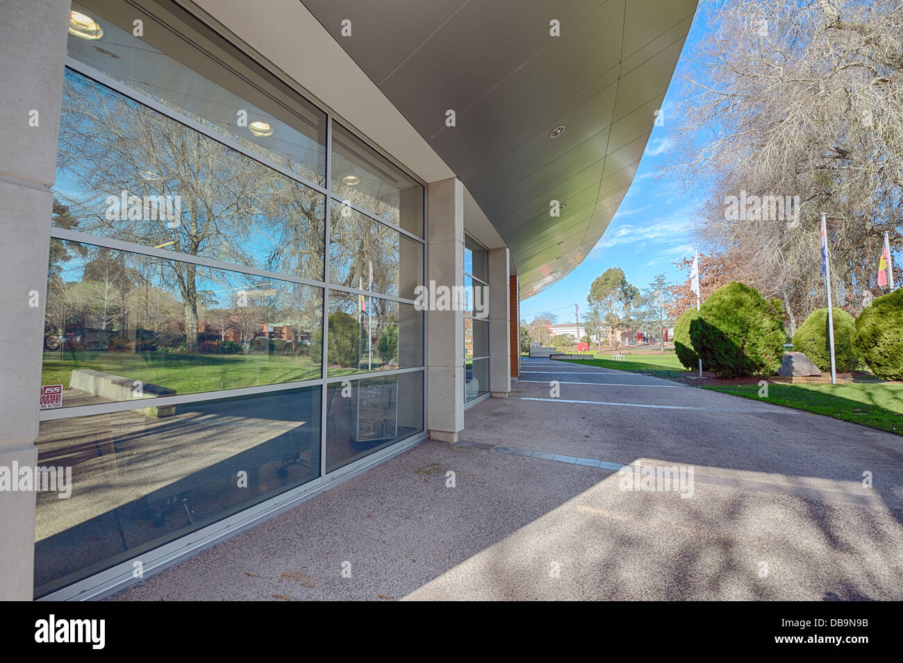 Il 'Adelaide Hills Consiglio " Uffici e Libreria nella città di Stirling Foto Stock