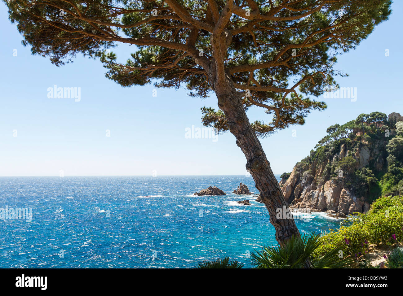 Costa Brava, Spagna Foto Stock