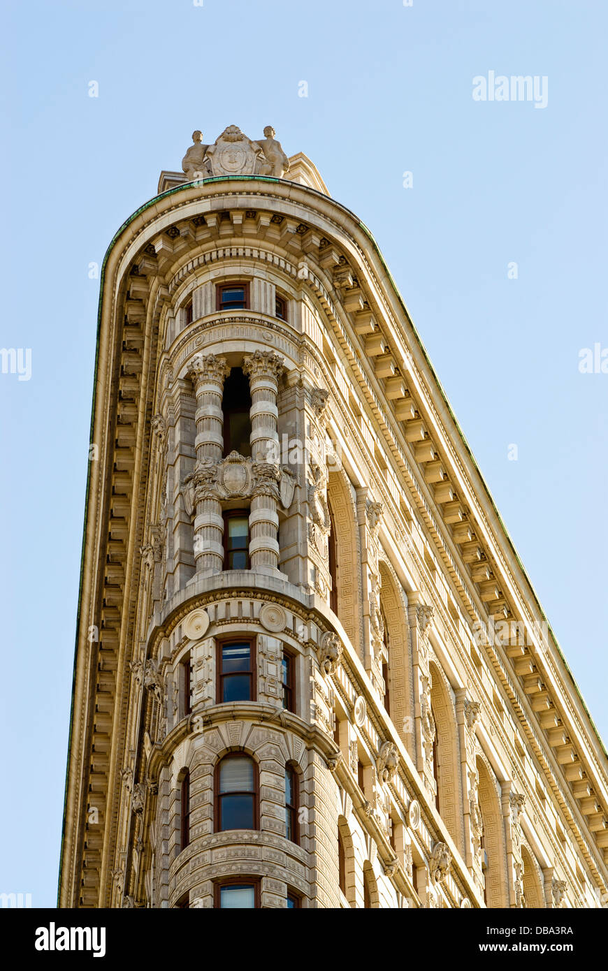 Flatiron Building Architecture New York Foto Stock