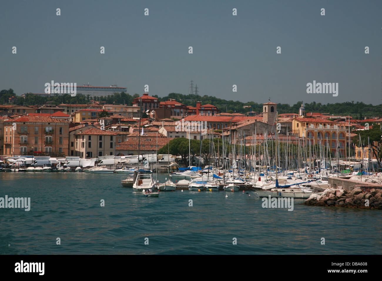 Sirmione Lago di Garda laghi italiani turismo Foto Stock