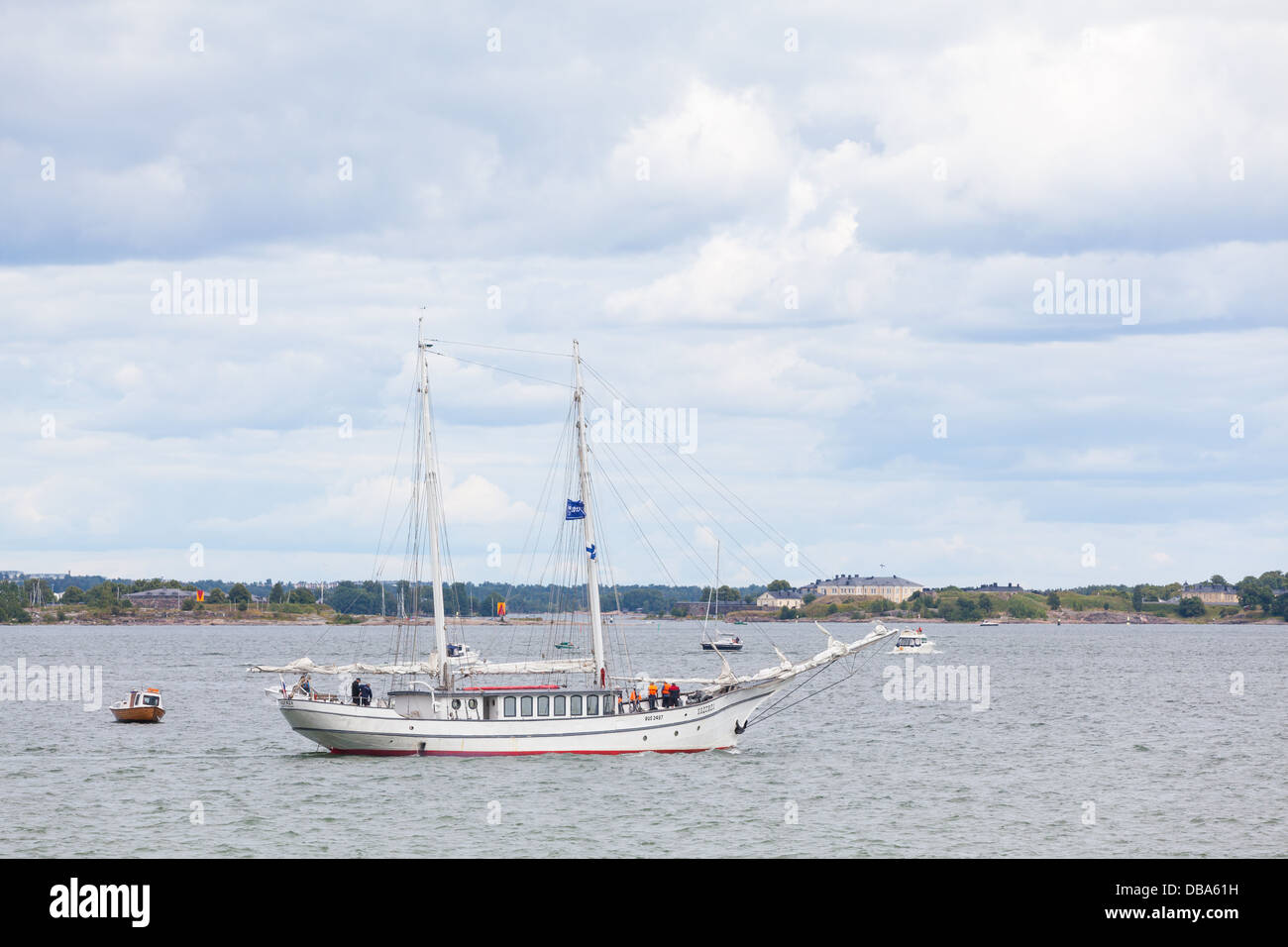 La Tall Ships gare 2013 a Helsinki in Finlandia Foto Stock