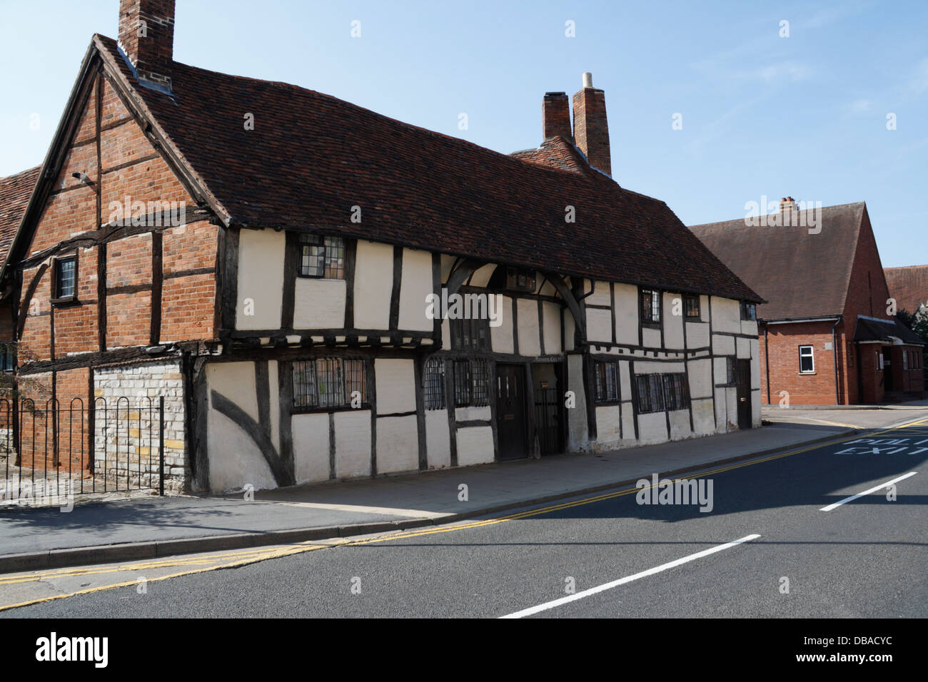 Masons Court Rother Street Stratford upon Avon Inghilterra. Edificio classificato di livello 2* Foto Stock