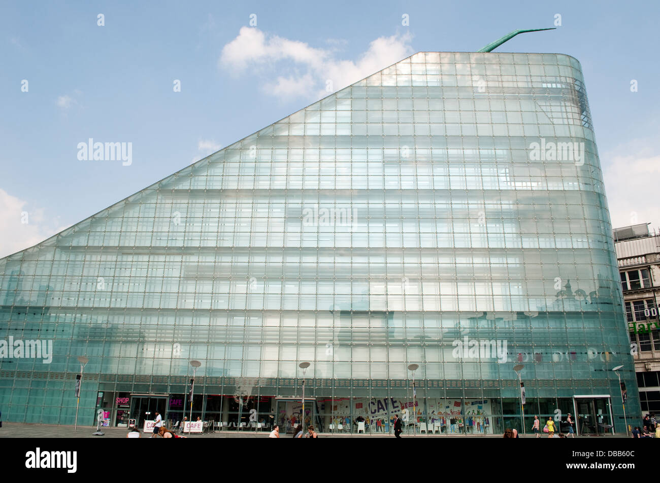 Museo Nazionale del Calcio, Urbis edificio, Manchester, Regno Unito Foto Stock