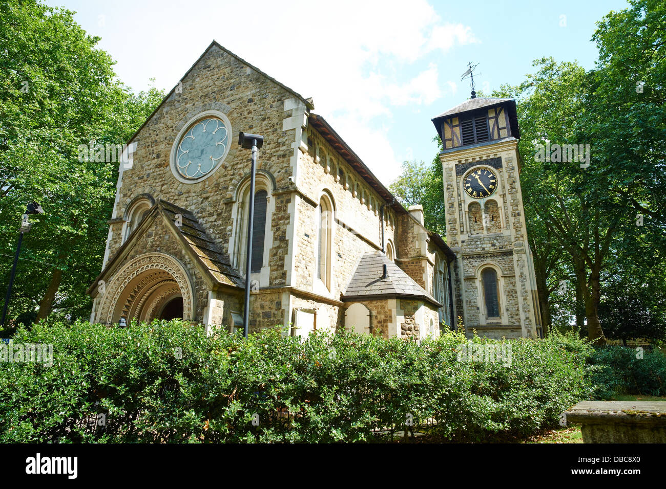 St Pancras vecchia chiesa Camden London REGNO UNITO Foto Stock