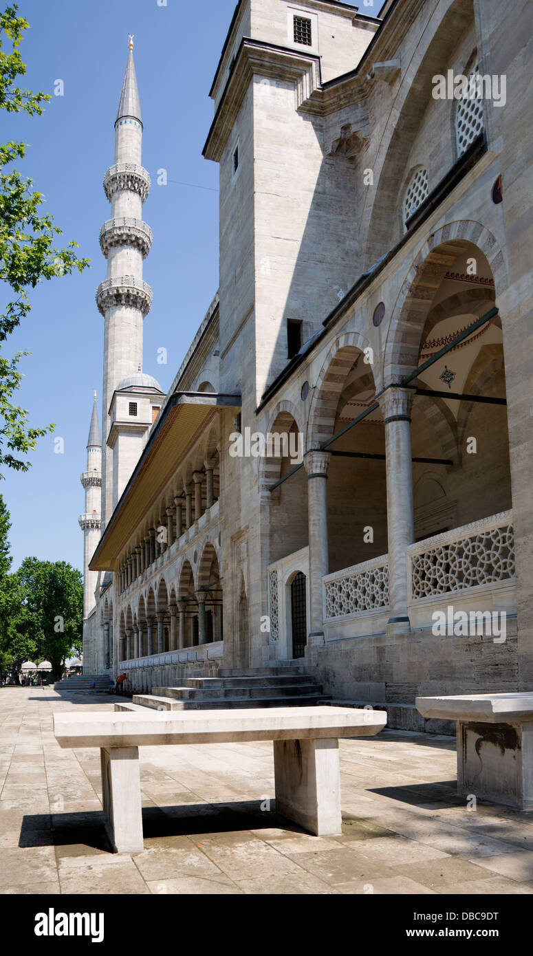 La Moschea di Suleymaniye ad Istanbul in Turchia Foto Stock