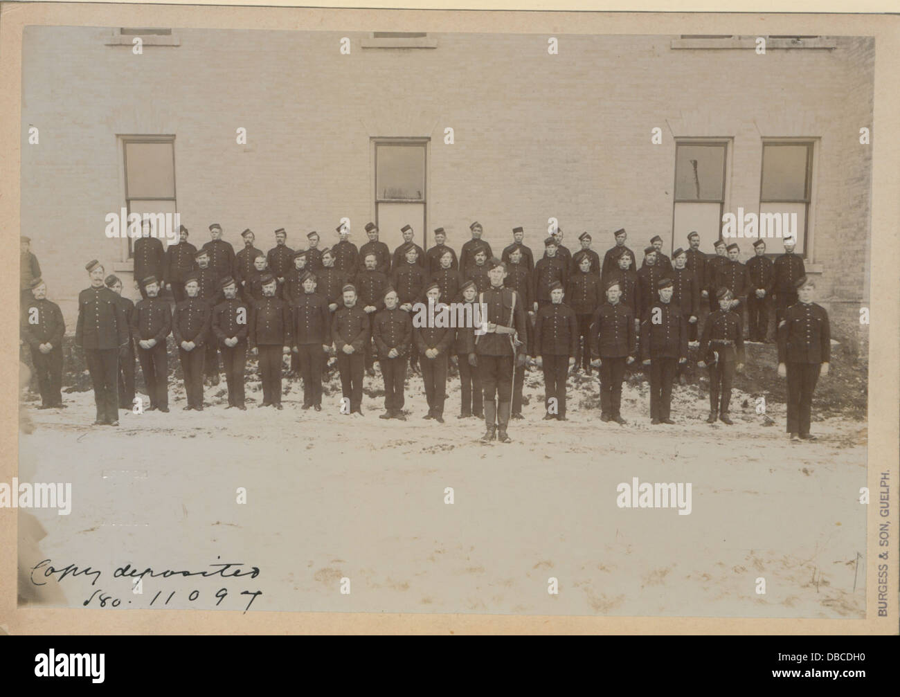 Membri del contingente Guelfa - Guerra Sudafricana (HS85-10-11097) Foto Stock