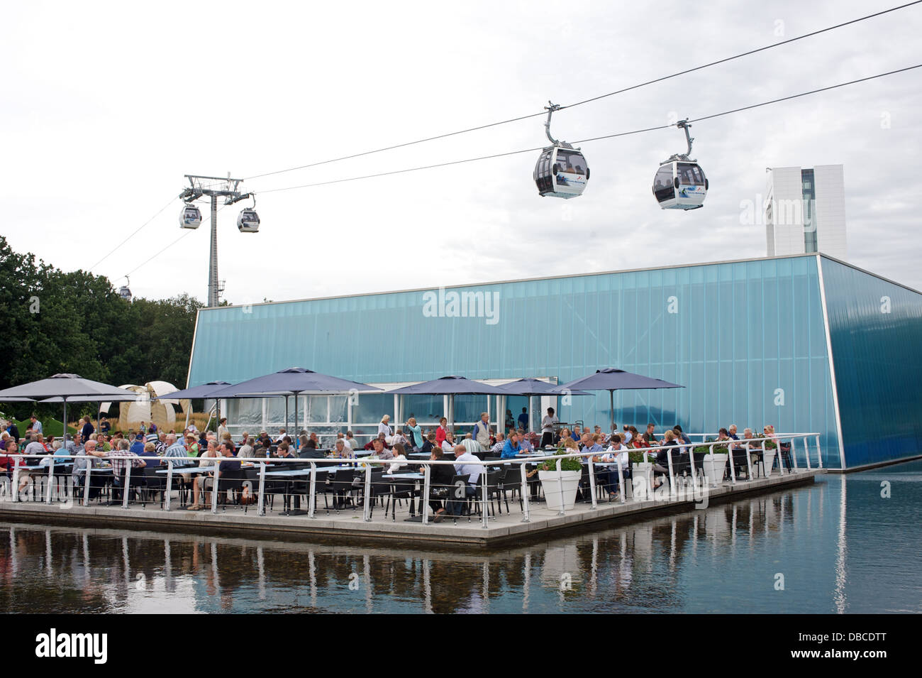 Aqua pavilion 2012 Floriade Venlo Holland Foto Stock