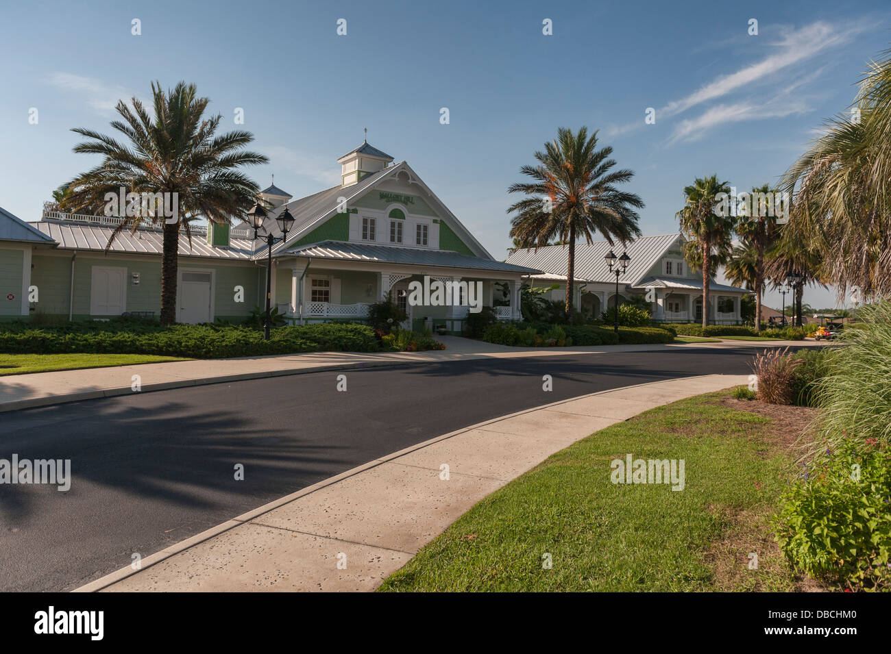 La Mallory Hill Country Club per campi da golf situati nei villaggi, Florida. Foto Stock