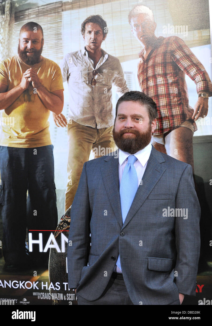 Zach Galifianakis Los Angeles Premiere di 'la sbornia Parte II" tenutasi presso Grauman's Chinese Theater - Gli arrivi di Hollywood, in California - 19.05.11 Foto Stock
