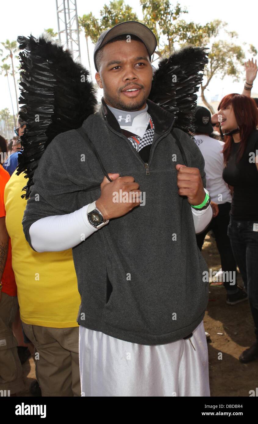 Atmosfera Long Beach annuale di Gay Pride Festival tenutosi a Long Beach Pier Long Beach in California - 22.05.11 Foto Stock