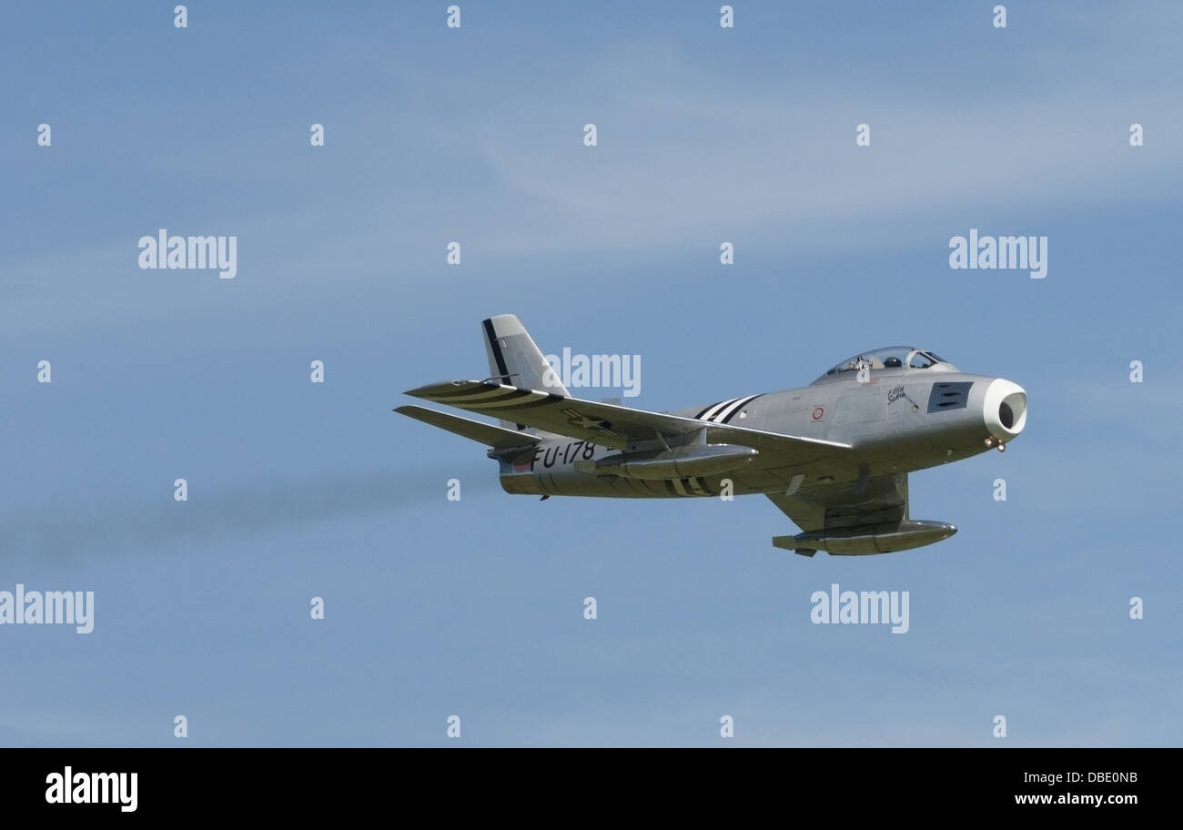 North American F-86 Sabre Foto Stock