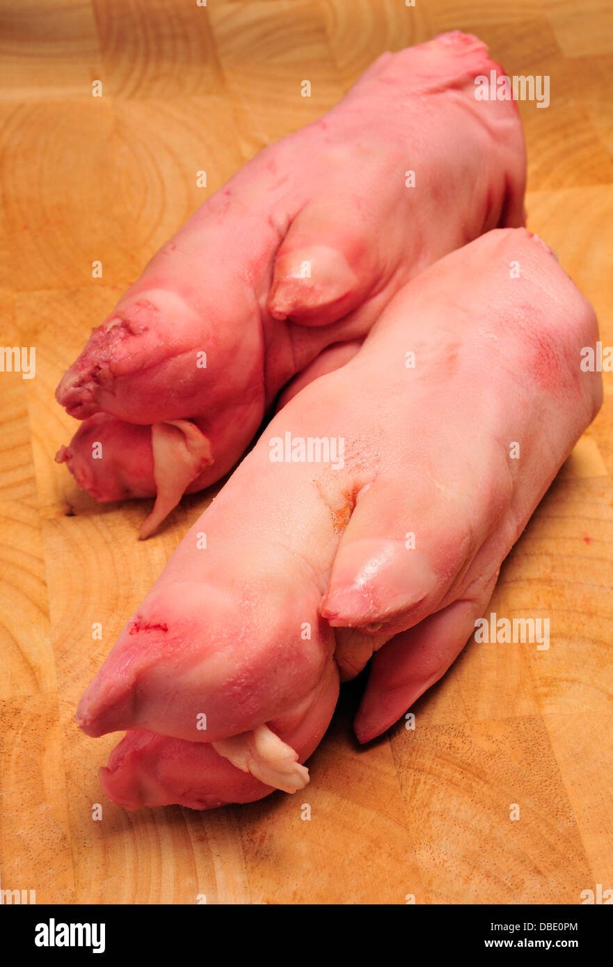 Del maiale zampetto (piedi) Foto Stock Del maiale zampetto (piedi) Foto Stock