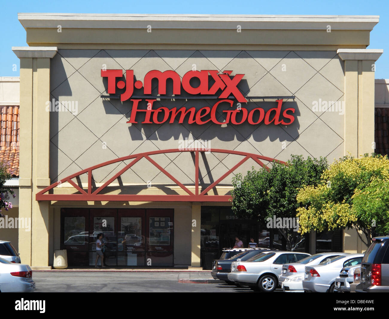 TJ Maxx Home Prodotti department store di San Jose, California Foto Stock
