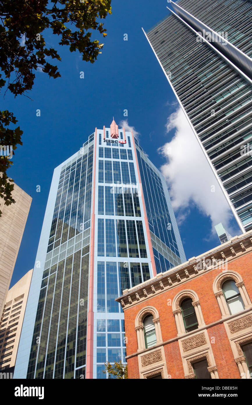 HSBC edificio Art Deco grattacielo CBD Central Business District Sydney New South Wales NSW Australia Foto Stock