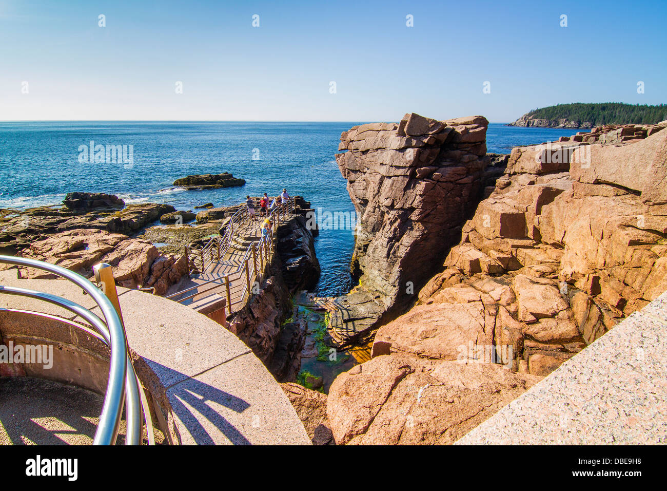 Parco nazionale di Acadia thunder foro Foto Stock