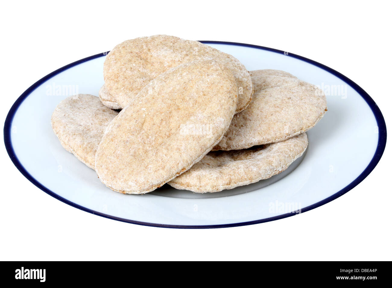 Mini pane pitta Foto Stock